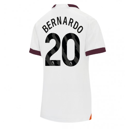 Ženski Nogometni dresi Manchester City Bernardo Silva #20 Gostujoči 2023-24 Kratek Rokav